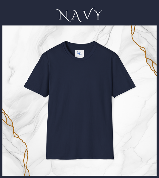 Plain Navy half Sleeves t shirt