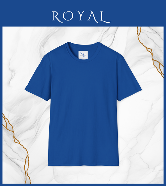Plain Royal half sleeve t shirt