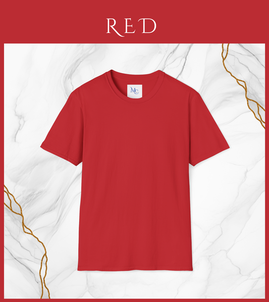 Plain Red half sleeve t shirt
